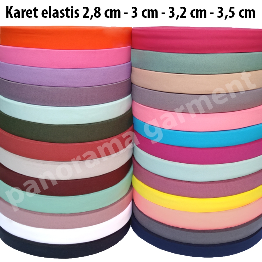 karet elastis 3cm karet soft elastis tebal