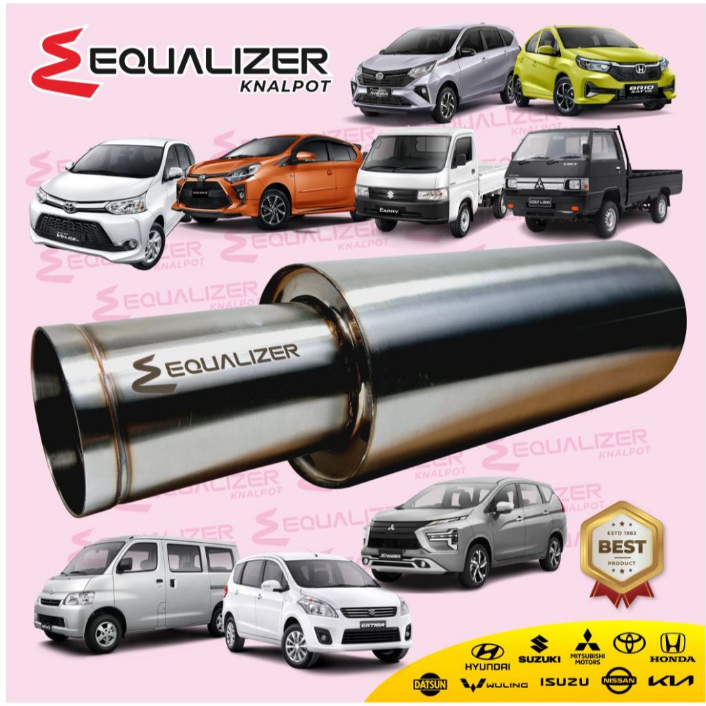 Knalpot Mobil Racing Gahar Resing Bass Kering Bass Gahar Bensin Racing Brio Calya Gahar Kering