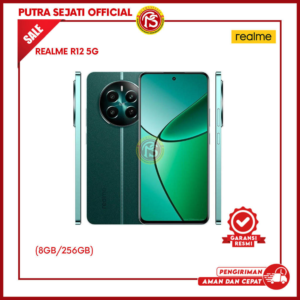 REALME R12 5G Smartphone 8GB/256GB Original Resmi