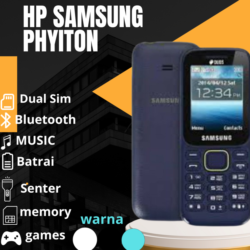 Hp Samsung Phyiton Sm B310E Hp Jadul&Termurah Gress Dual sim