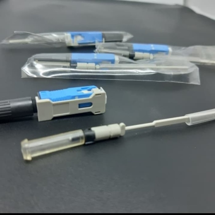 SOC Fiber Optik Splice On Connector Fiber Optic /pcs- AS