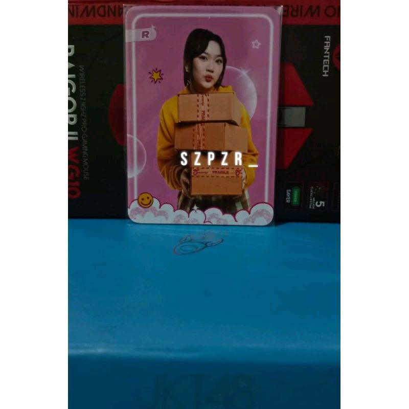 Official Photocard AnterAja X JKT48 | R | MARSHA LENATHEA