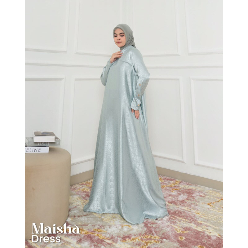 MAISHA DRESS / DRESS SILKY LUXURY ORI BY MAREVI