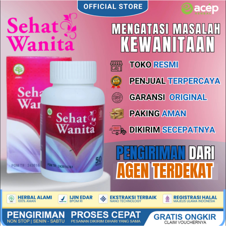 Sehat Wanita 100% Asli Original Herbal Untuk Promil dan Masalah Kewanitaan
