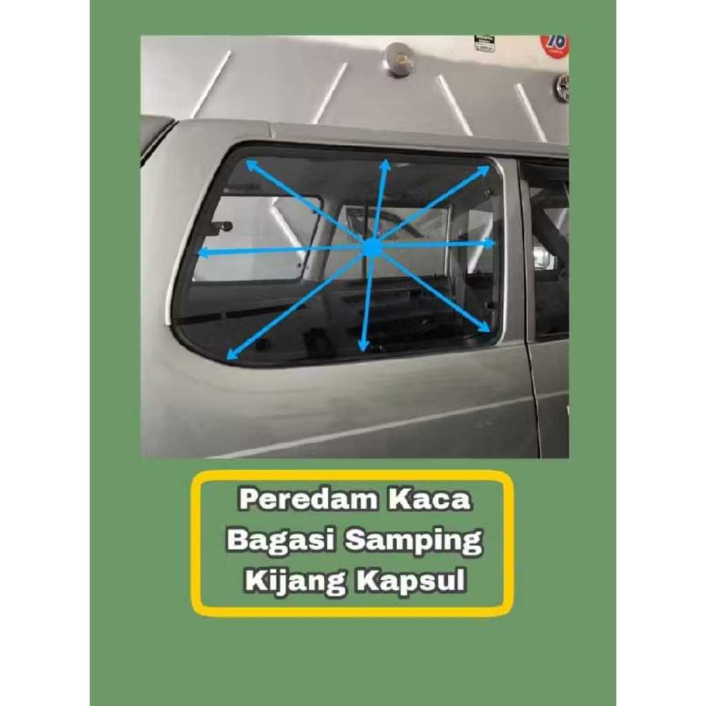 Karet Kaca Bagasi Samping Mobil Toyota Kijang Kapsul
