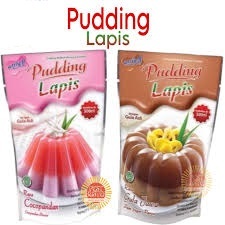 

Pudding Nutrijell Lapis