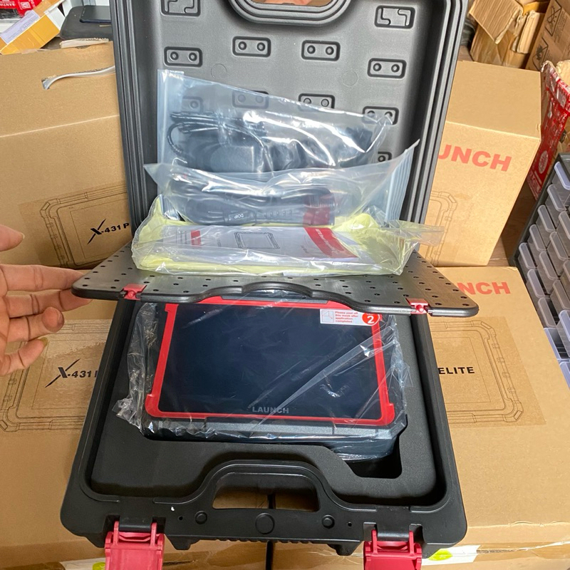 LAUNCH X431 PRO ELITE SCANNER MOBIL UNIVERSAL OTIGINAL BERGARANSI