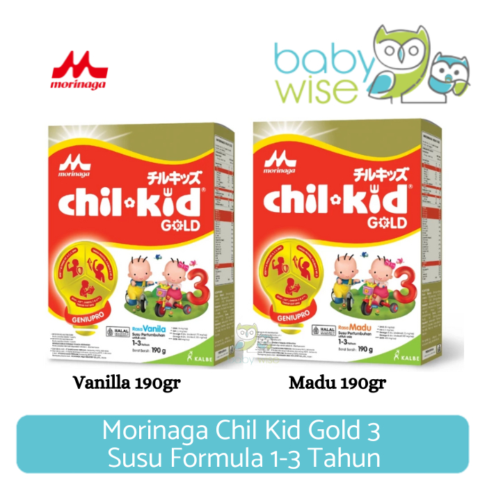 Morinaga Chil Kid Gold 3 Susu Formula 1-3 Tahun