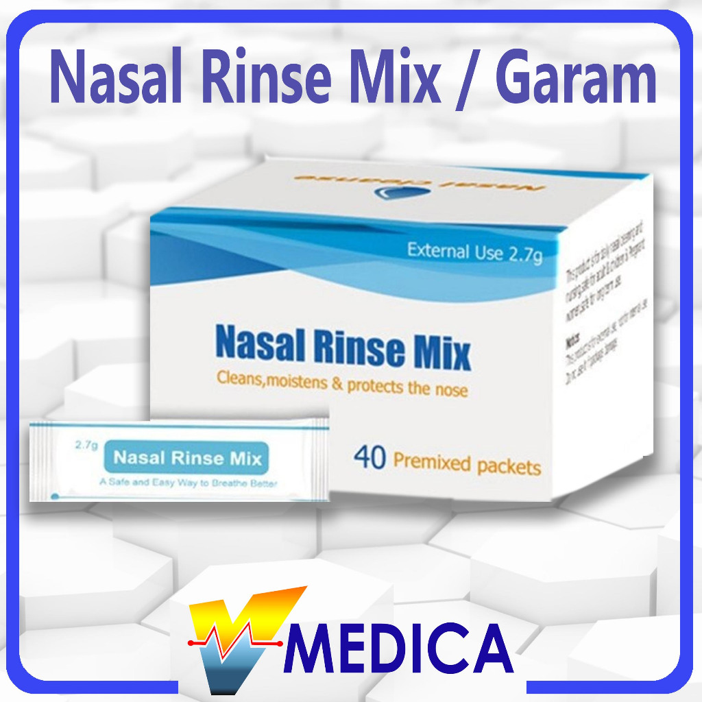 Nasal Rinse Mix / Garam nasal Pencuci hidung Nasal Wash salt nasal