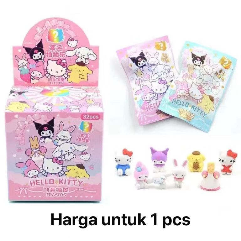 

PENGHAPUS MISTERI SANRIO VERSI 2 MYSTERY PACK ERASER SANRIO V2 LUCU PENGHAPUS RANDOM PACK SANRIO VERSI 2 / PENGHAPUS MELODY
