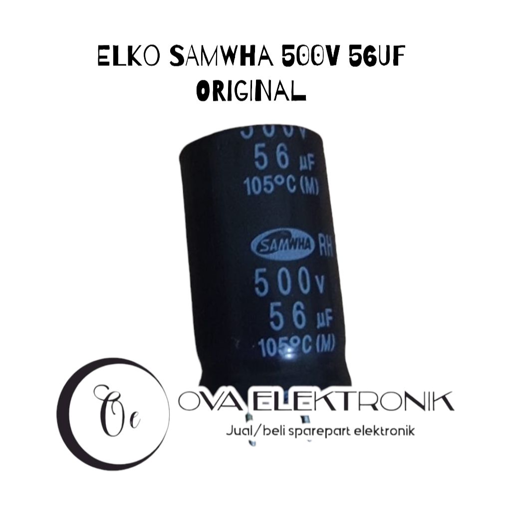 Elko SAMWHA 500v 56uf Elco 56uf 500v Original