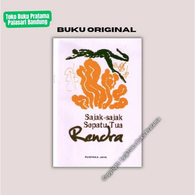 Buku Puisi Sajak-Sajak Sepatu Tua - WS Rendra - ORI