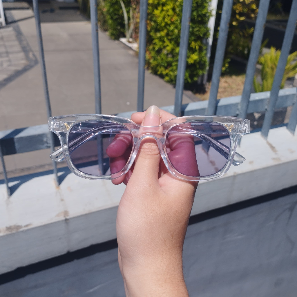 Kacamata Gaya Vincent Logo V Custom Photocromic Pria Wanita Free Box Dan Lap - Zodiac Series - GEMIN