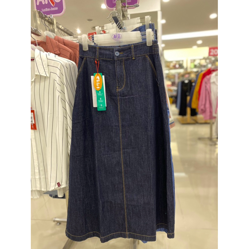 rok jeans brand Ako dari Matahari