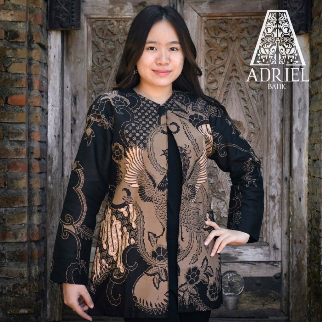 Murah Mahani Batik Tulis Premium (Kemeja Pria / Tunik Wanita) - Kemeja Outer Batik Premium Solo