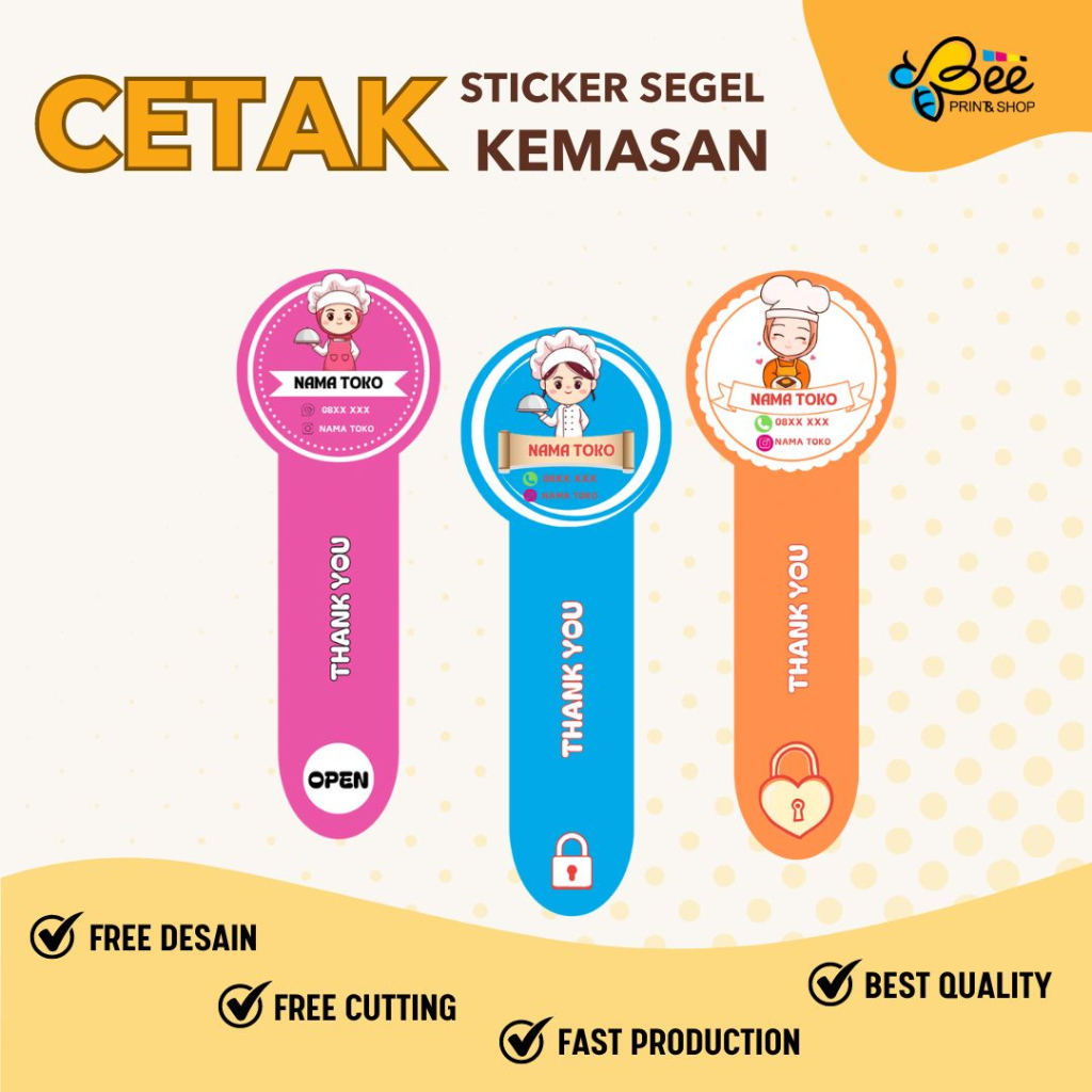 

(ADA MINIMAL ORDER) CETAK STIKER SEGEL TOPLES KUE KERING / Cetak Stiker Segel Botol Custom , Stiker label kemasan , Stiker label minuman , FREE CUTTING KISS CUT