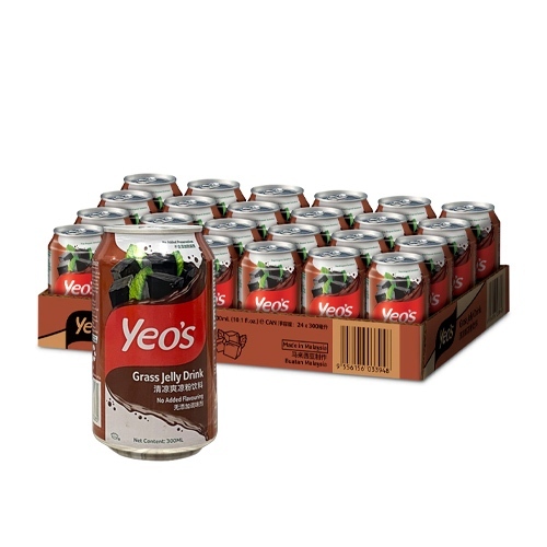 

1 Dus Yeos Grass Jely Cincau Isi 24 Pcs x 330 ML ( kaleng)