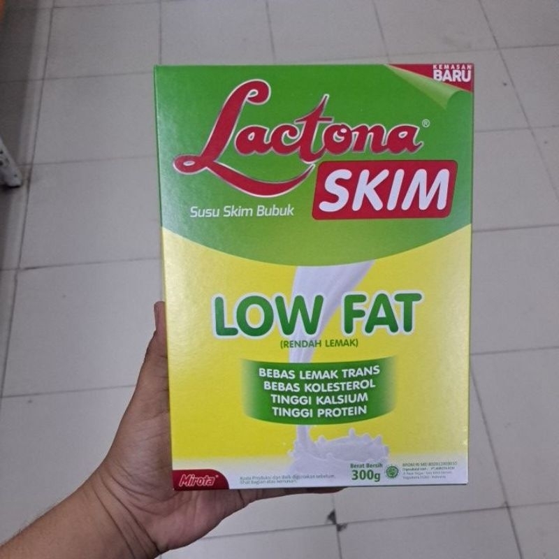 

[PROMO TURUN HARGA ] LACTONA skim low fat Vanila 300gr