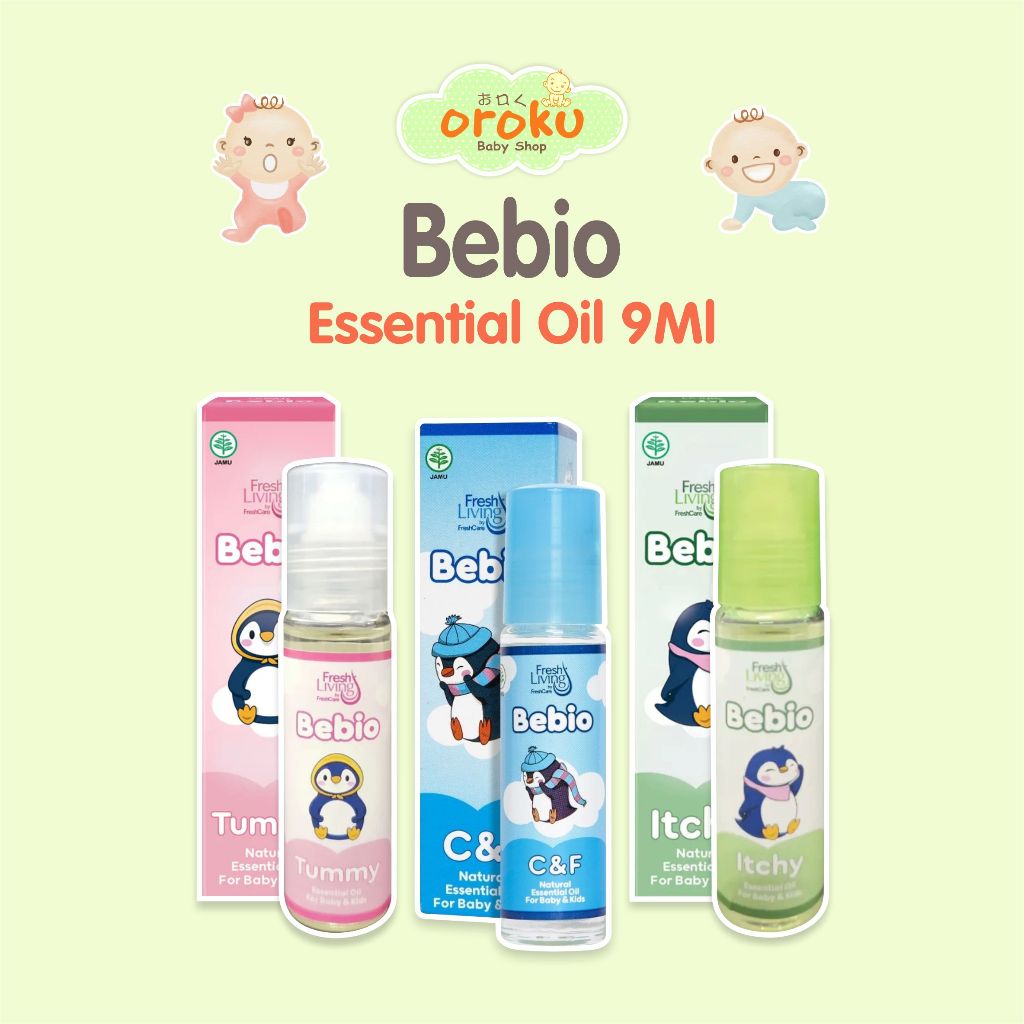 BEBIO 9ML ESSENTIAL OIL / ESSENTIAL OIL BAYI DAN ANAK