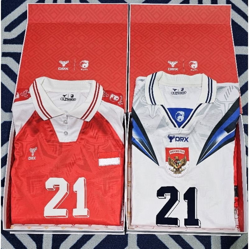 DRX Wear × KJTI, Jersey Timnas Bloke Core "Heritage From The Journey 1996"