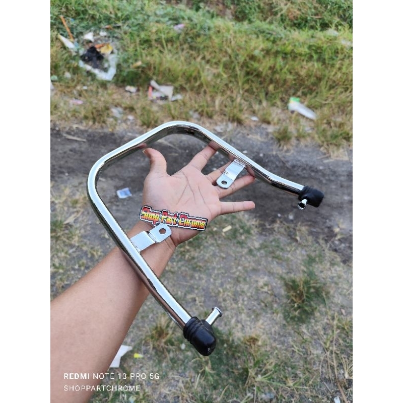 begel/behel/planger KOTAK GL MAX/GL PRO  ori set karet crom Celup