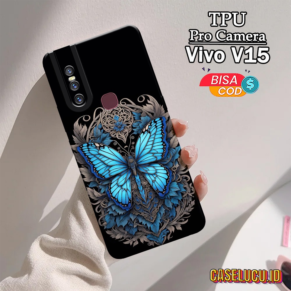 Casing Hp Vivo V15 Terbaru Fashion Case Kupu Case Hp Vivo V15 Soft Case Hp  Vivo V15 Kesing Hp Silik