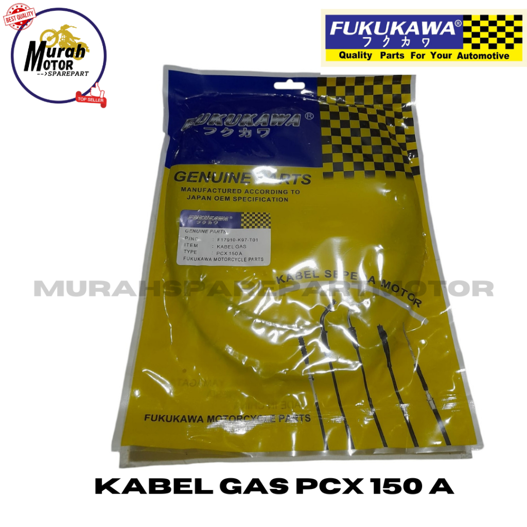 KABEL GAS TALI GAS PCX 150 "A" FUKUKAWA