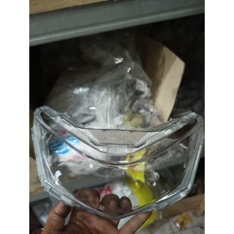 mika lampu depan kaca lampu depan beat LED 2020 beat deluxe