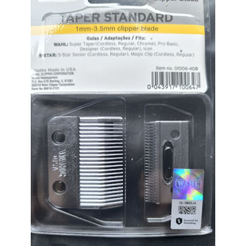 ORI  WAHL SUPER TAPER BLADES