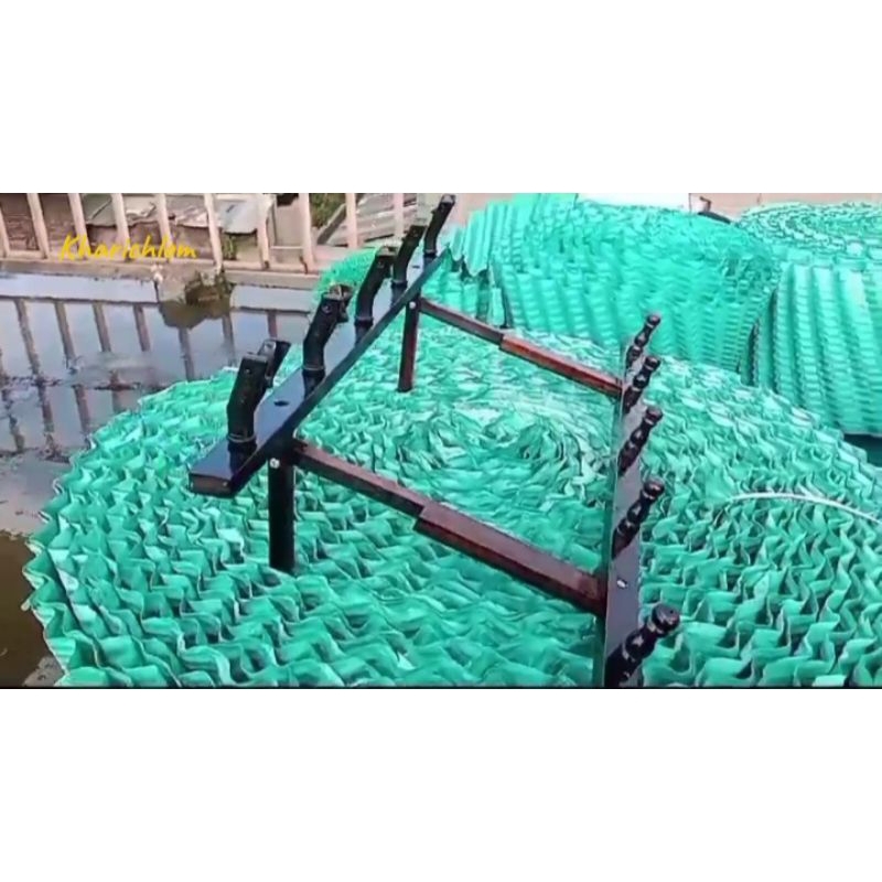Pion/kanco & dudukan kayu fullset tuk joran timbang/ningnong cagak saka sensitive sentrik simple ser