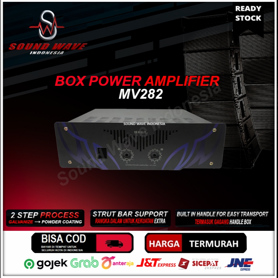 BOX POWER AMPLIFIER BELL MV282