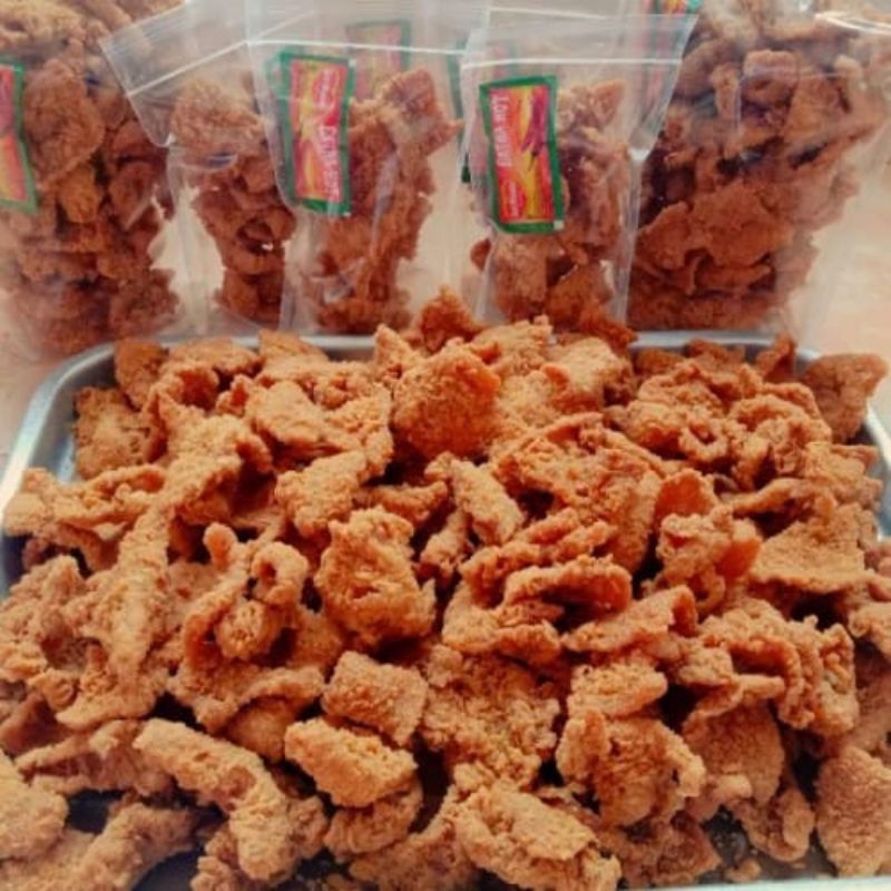

Kulit ayam crispy maknyus