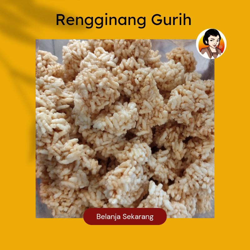 

RENGGINANG GURIH/ CAMILAN MAK'E/ CEMILAN RENGGINANG UDANG/ AMPYANG/ CAMILAN RENGGINANG/ JAJANAN RENGGINANG/ SNACK KILOAN