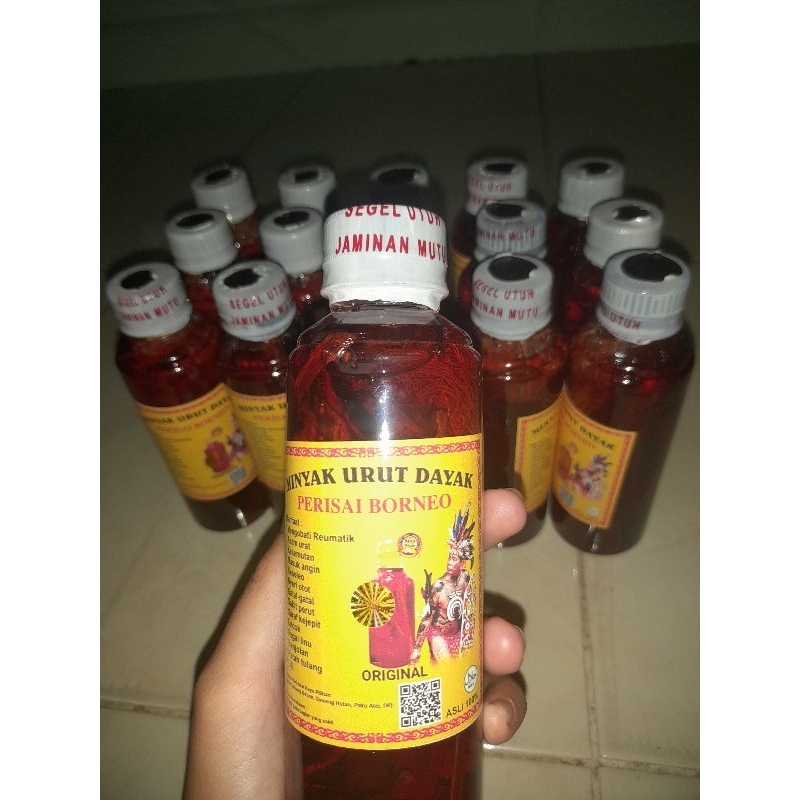 MINYAK URUT DAYAK PERISAI BORNEO