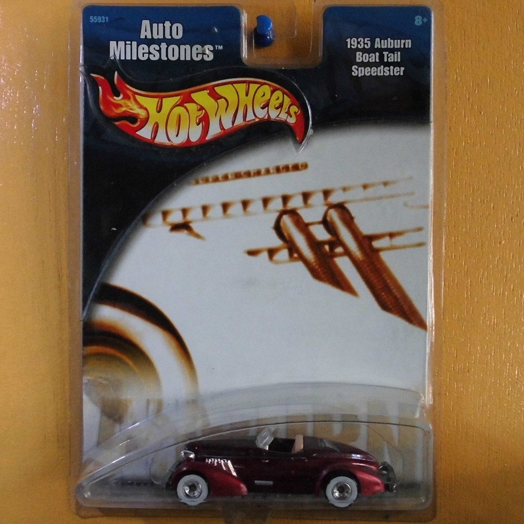 Hot Wheels 2001 – Auto Milestones  1935 Auburn Boat Tail Speedster