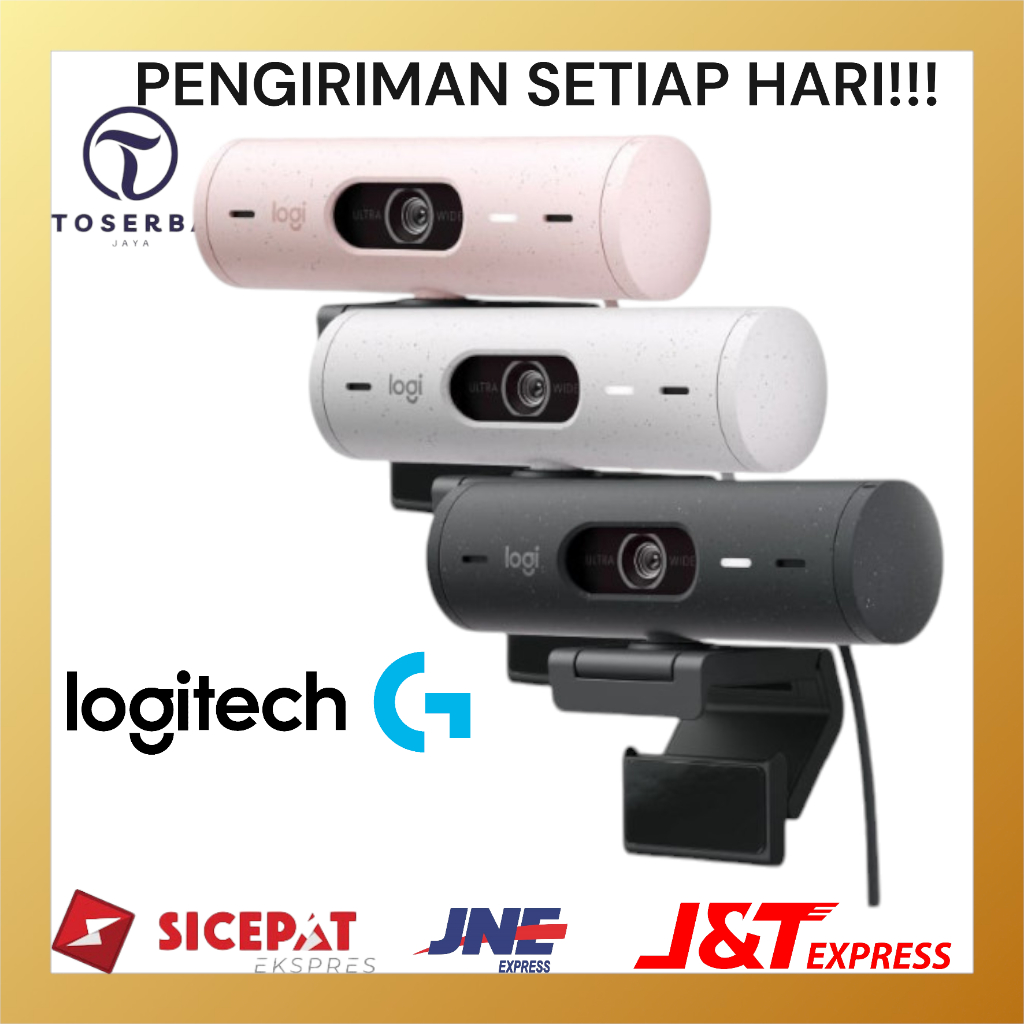 WEBCAM LOGITECH BRIO 500 4MP - FULL HDR WEBCAM LOGITECH BRIO 500