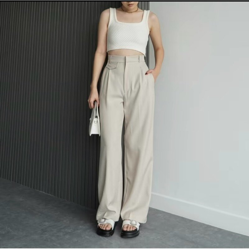 Kulot Oro Pants Celana Panjang Wanita Korean Style  Bahan Semi Woll Kantor Big Size