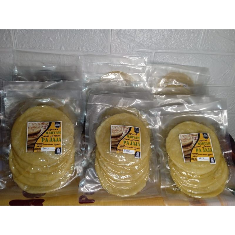 

paket Roti Maryam Cane Canai 3 pack