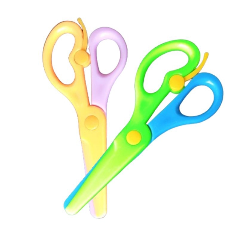 

GUNTING KERTAS ANAK UJUNG TUMPUL/ GUNTING MAINAN ANAK PLASTIK