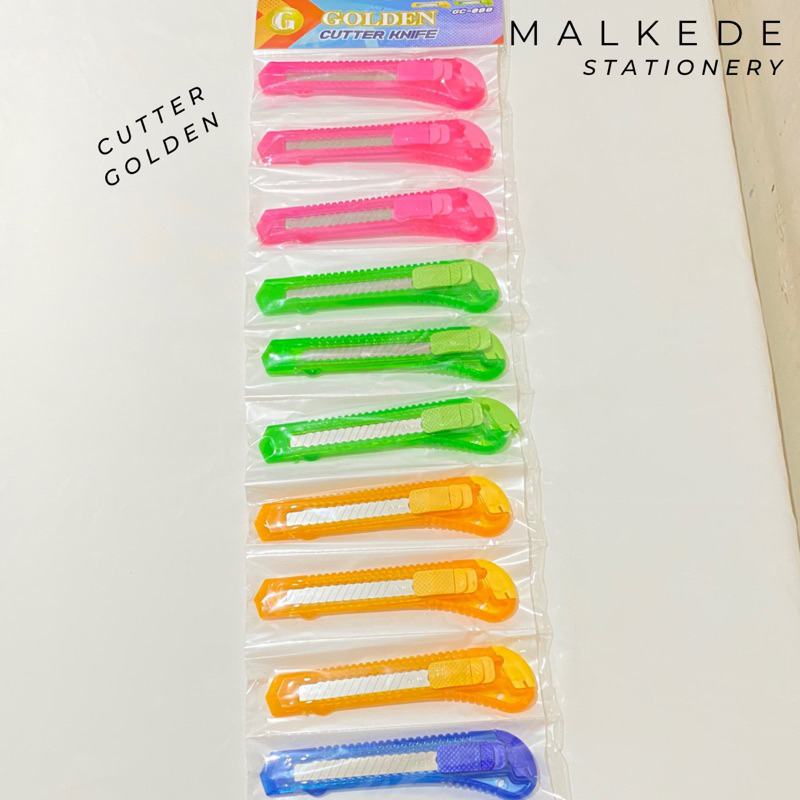 

PISAU CUTTER BENING GOLDEN | GOLDEN | CUTTER BESAR DAN MURAH