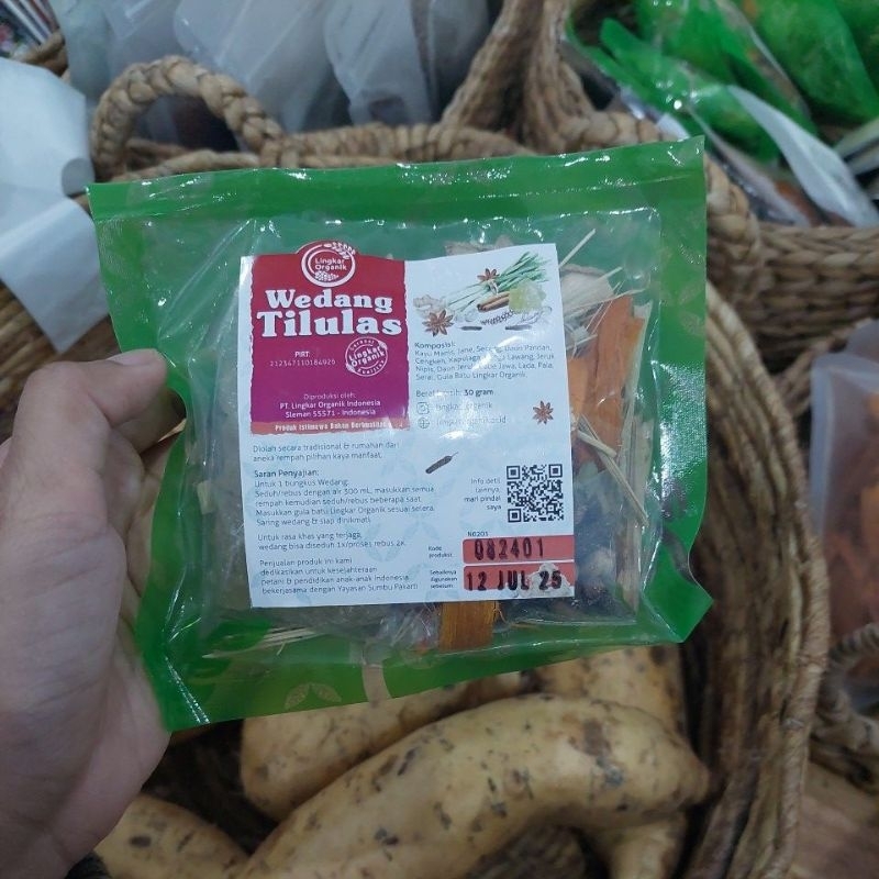 

Wedang Tilulas (Rempah Mix) Lingkar Organik 30gr