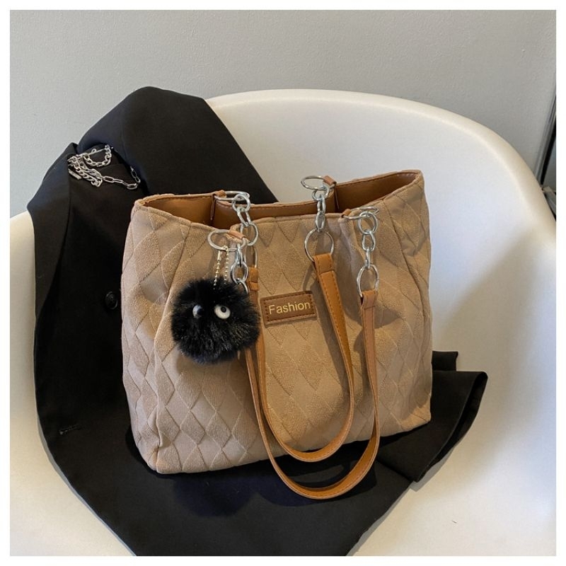 TOTE BAG IMPORT tas kerja wanita, tas sandang wanita