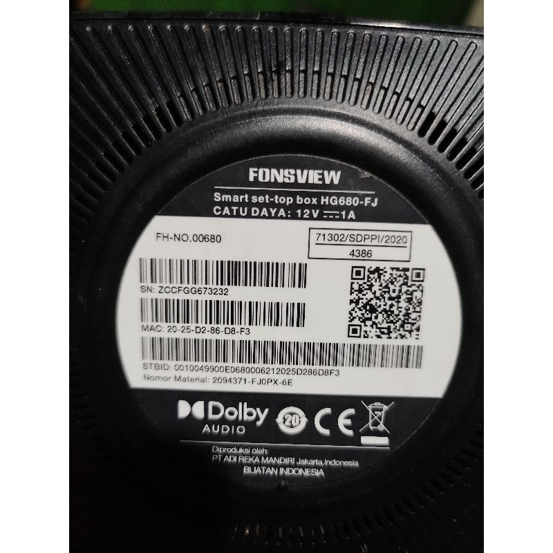 STB HG680FJ, Sudah Unlock Root