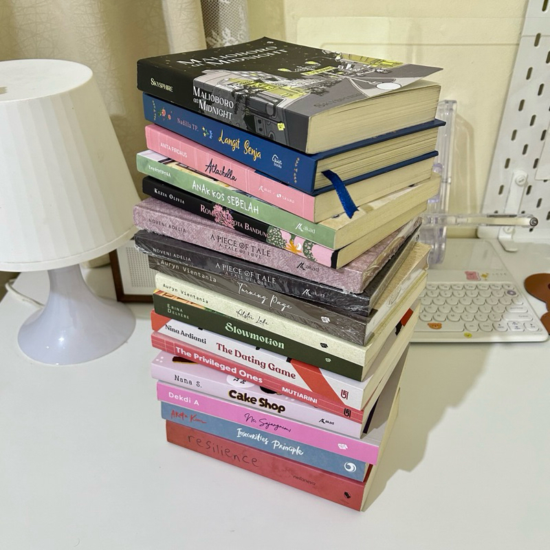 [ PRELOVED ] novel/novel AU nct sealed & unsealed original, CEK DESKRIPSI (diskon co lewat shopee vi