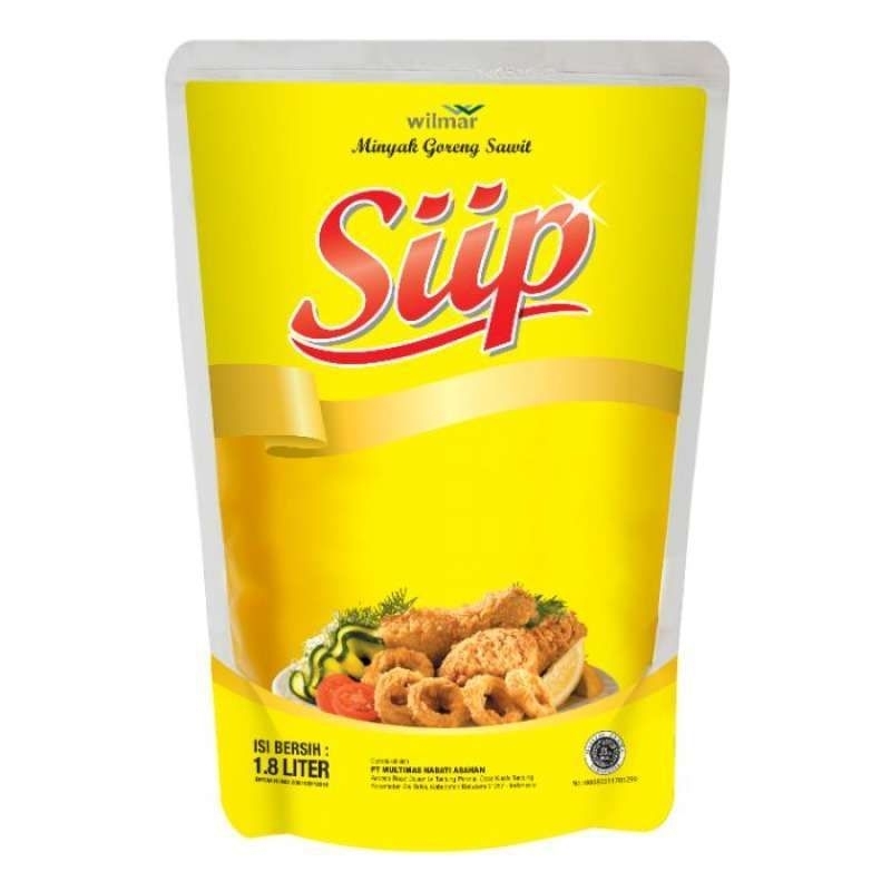 

Siip Minyak Goreng Pouch 1800 mL Wilmar