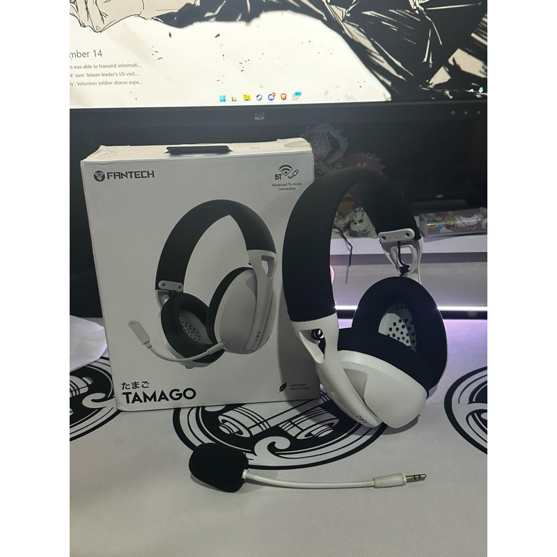 fantech tamago wireless headphone gaming