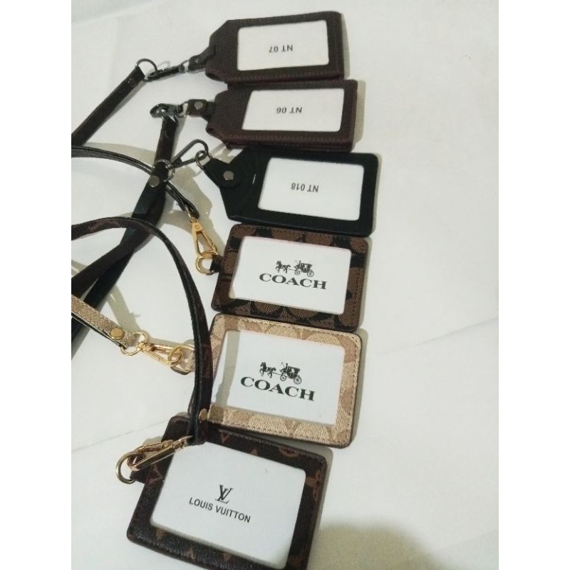 [COD] Coach Unisex Lanyard ID Card Holder Tempat Kartu ID Akses Kantor Pria Wanita