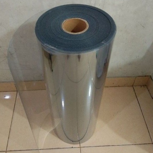 BOOM plastik pvc mika rigid 7cm x 1meter tebal 5mm
