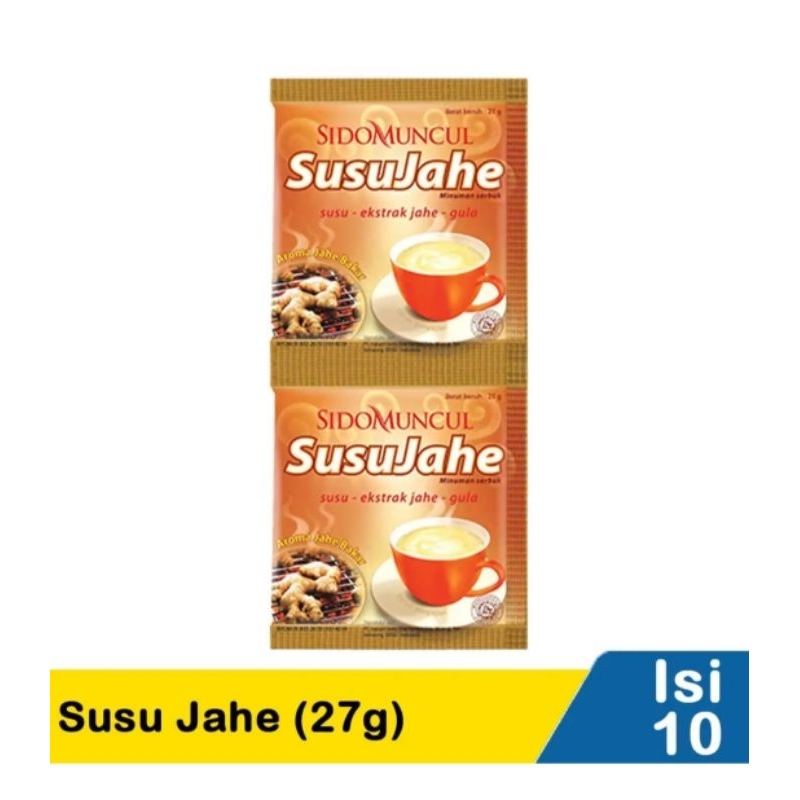 

SidoMuncul Susu Jahe Menyehatkan Badan 10 x 27 gr