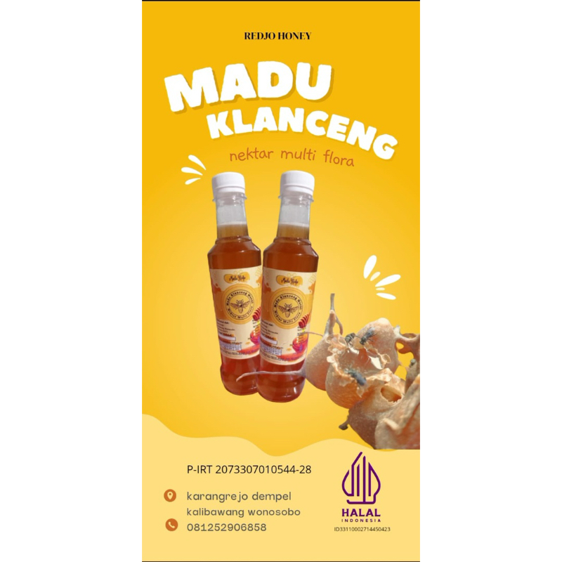 

madu klanceng/trigona murni 100% REDJO HONEY
